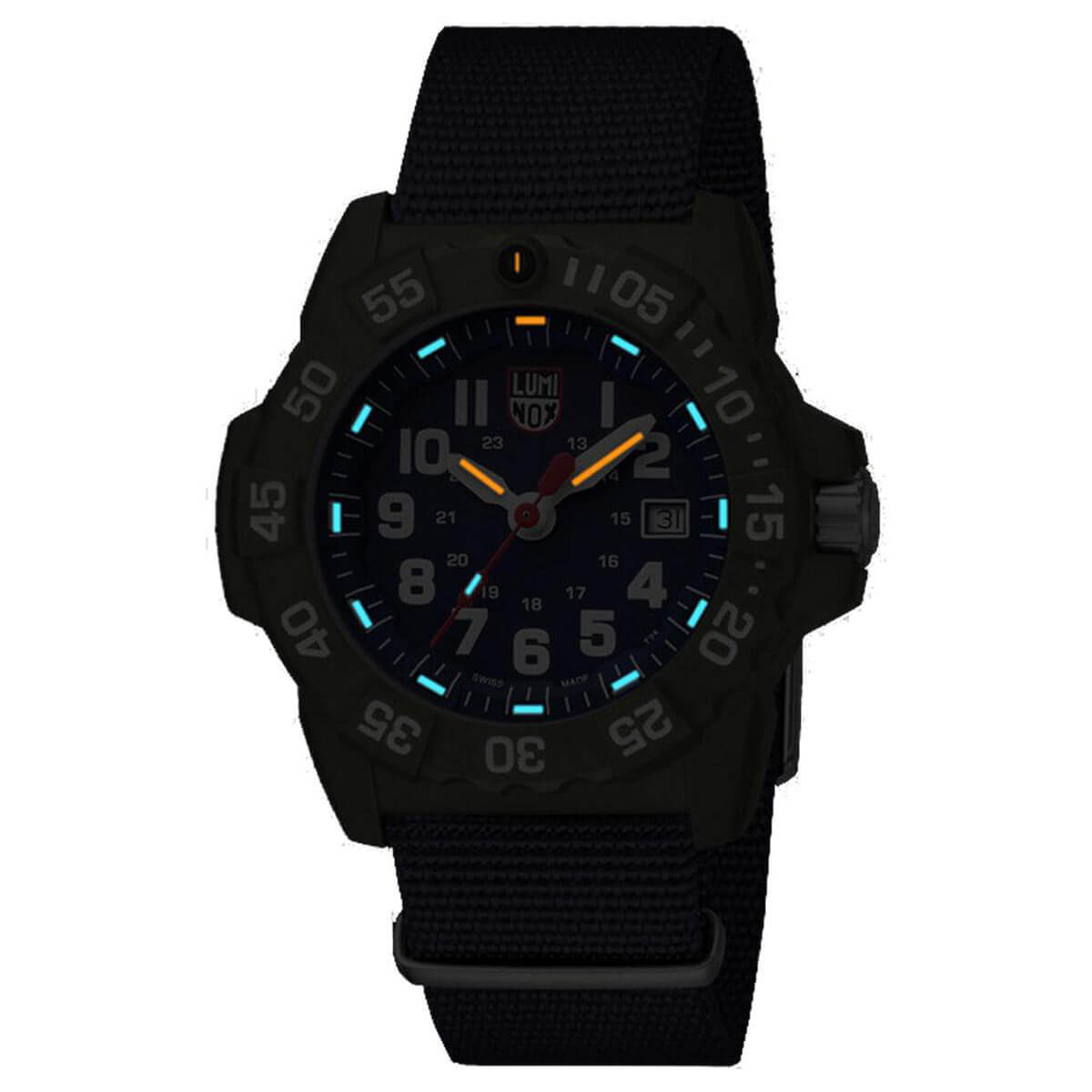 Luminox 3503.ND Men’s Navy Seal 3500 Swiss Blue Strap Dive Watch