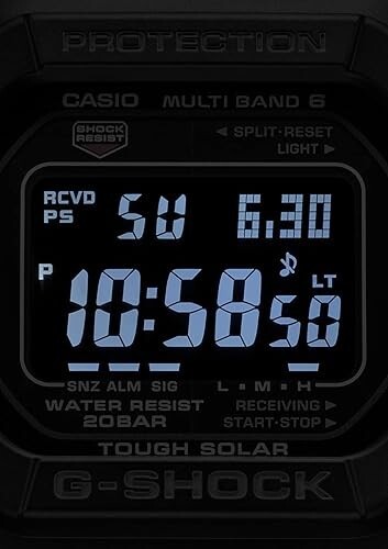 CASIO GW-M5610BC-1JF G-Shock Solar Radio Black Men’s Wrist Watch New