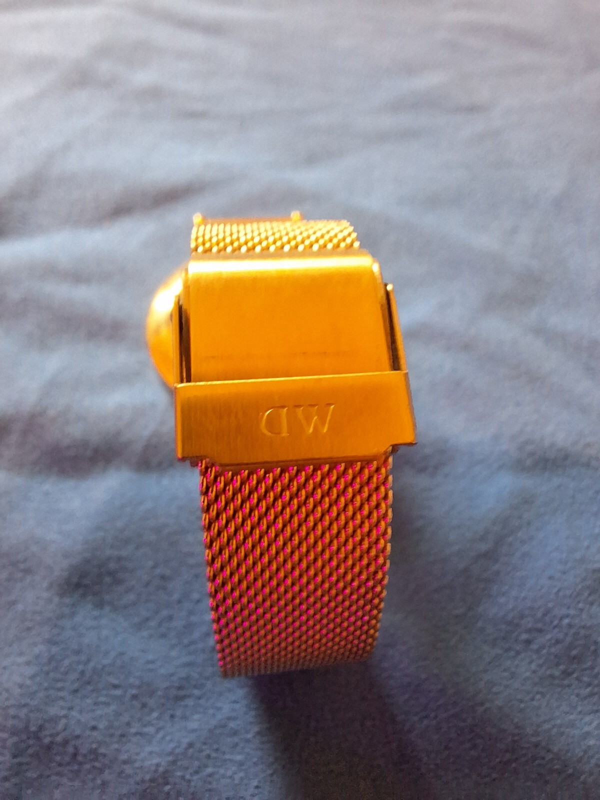 Daniel Wellington Petite Pressed Melrose Black Rose Gold Ladies Watch