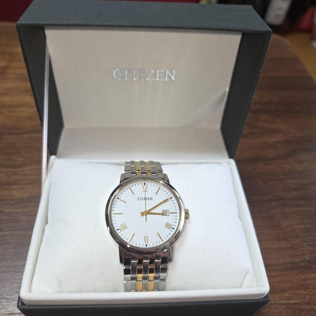 Citizen Eco-Drive BM6774-51C Watch White Dial Sapphire Japan Made