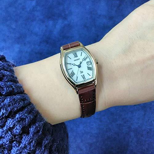 ORIENT Watch io LIGHTCHARGE RN-WG0013S Solar Brown Leather Band Women’s New