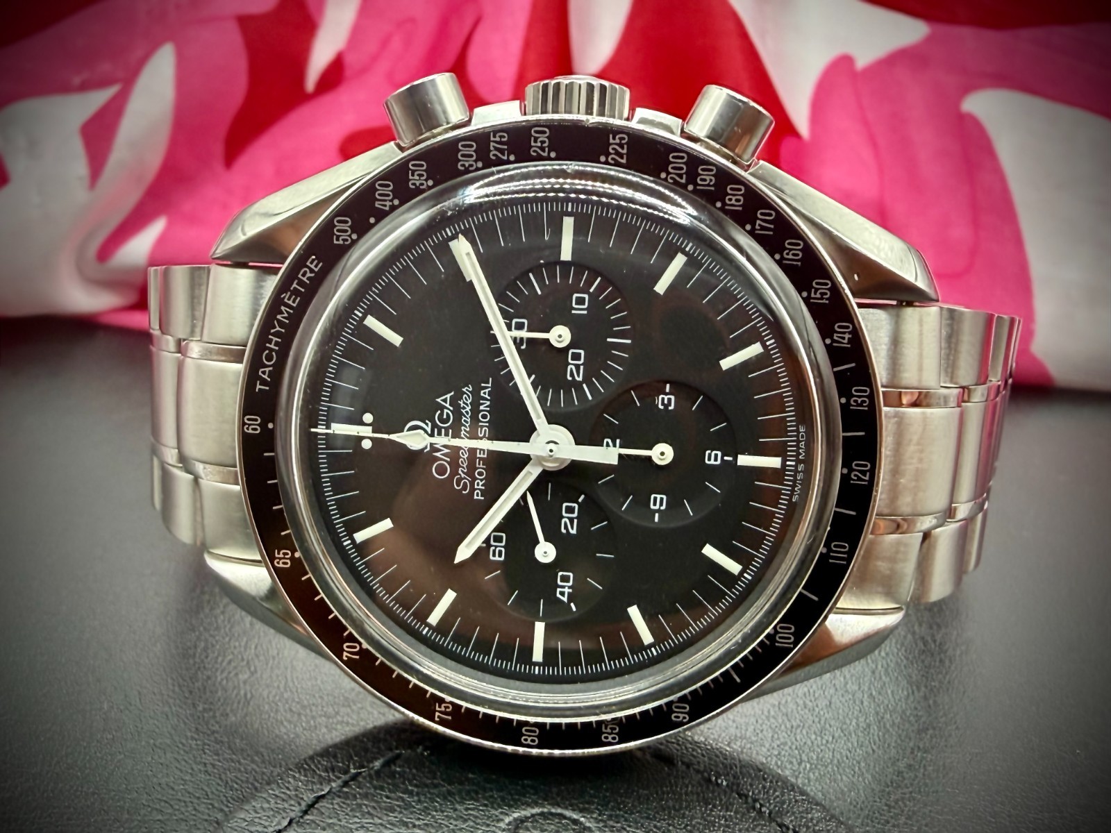 OMEGA Speedmaster Apollo 11 Limited Edition 30th Anniversary 3560.50 with B & P