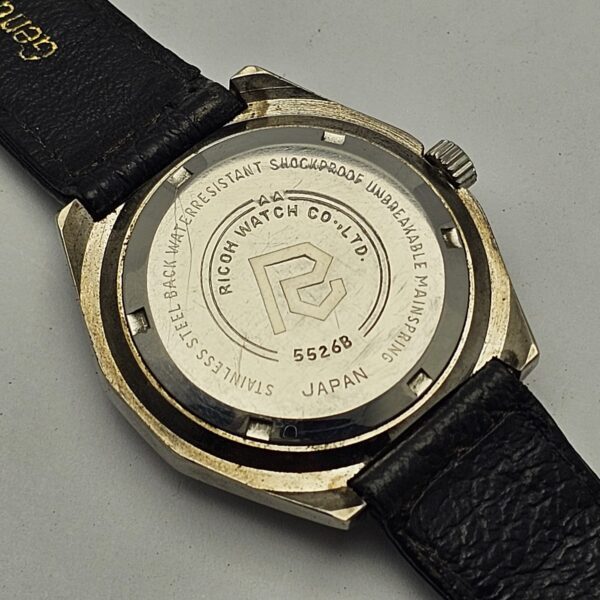 Ricoh Crystal 5526B Manual Winding Vintage Men’s Watch UMB137ABR4