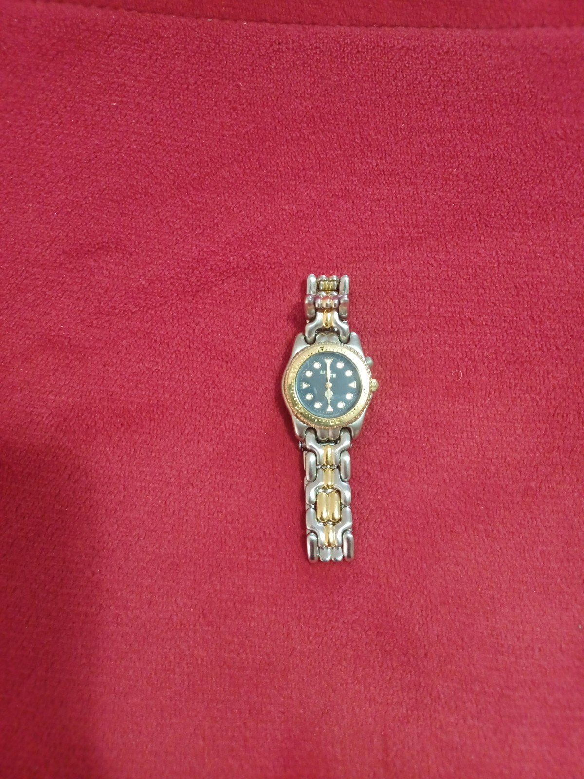 womens life Watch Two Tone Stainless Steel Water Resistant