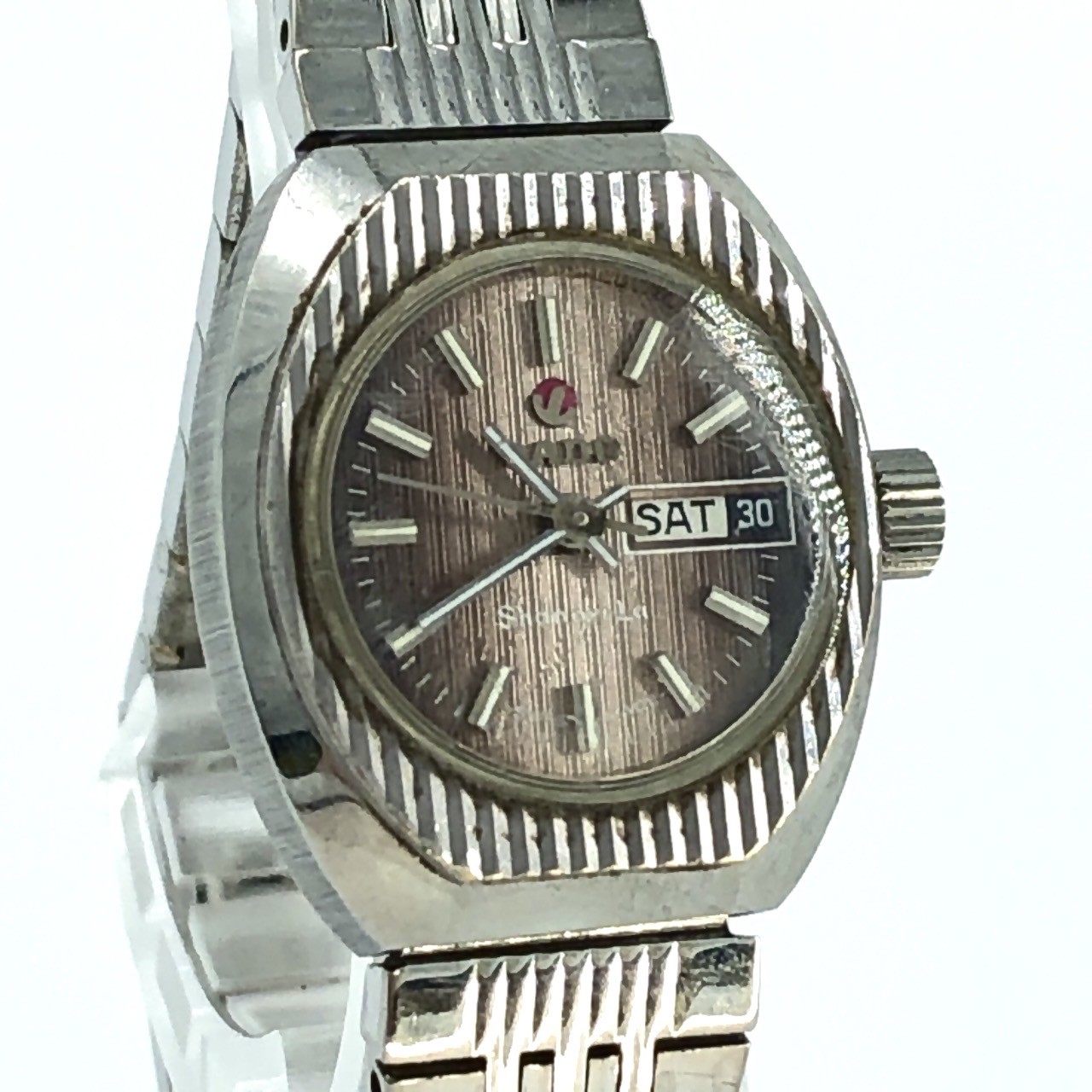 RADO Shangri-La Automatic Anchor Mark Gray Dial Day-Date Women’s Wristｗatch