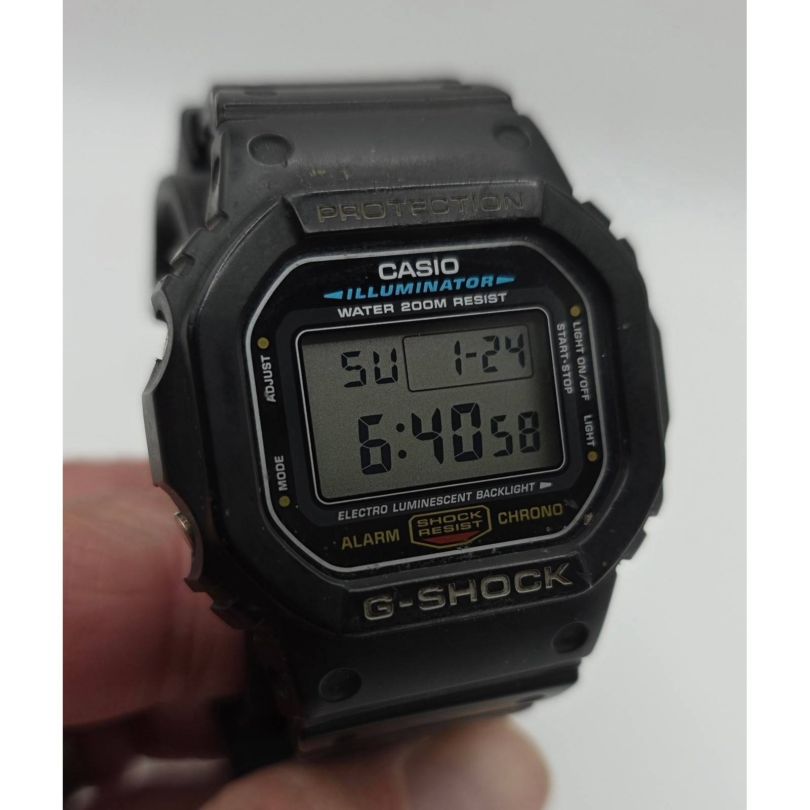 Casio G-Shock DW-5600E Mens Digital Watch Black Square Water Resist 200M 3229