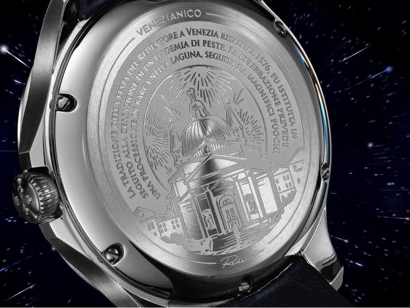 Venezianico Redentore Bellanotte Automatic Watch, 40 mm, 1221575