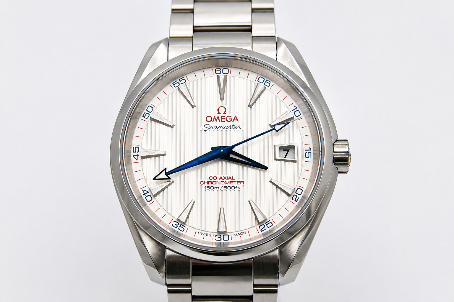OMEGA Seamaster Aqua Terra 41.5mm Co-Axial Silver Teak 231.10.42.21.02.002