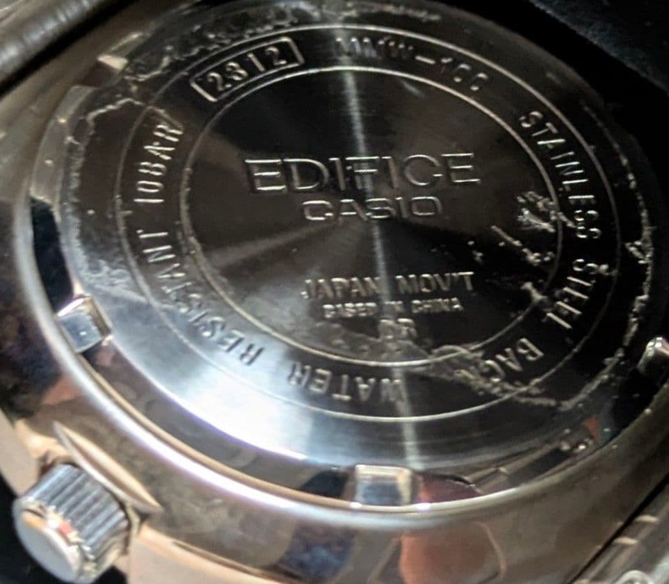 Casio EDIFICE E watch