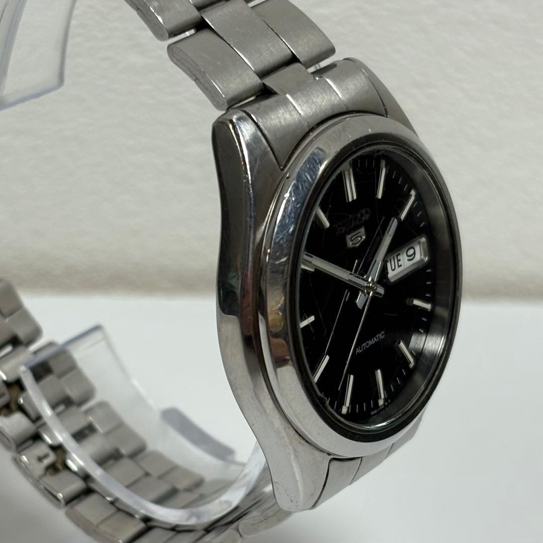 SEIKO SEIKO 5 7S26-0060 automatic date black dial