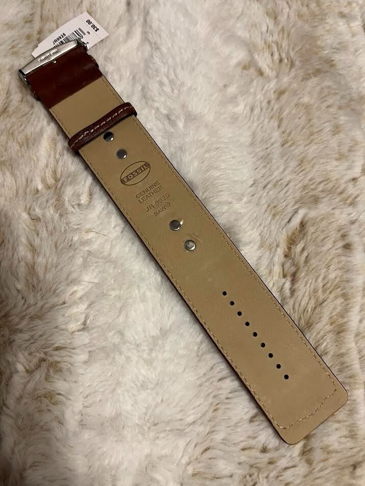 SALE!!! Fossil Men Casual Military Cuff Leather Watch Band 20MM authentic
