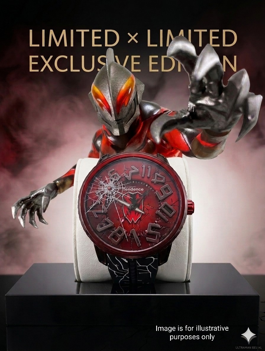 Ultraman Belial Tendence Watch limited 121/300 & Exclusive S.H.Figuarts P-Bandai