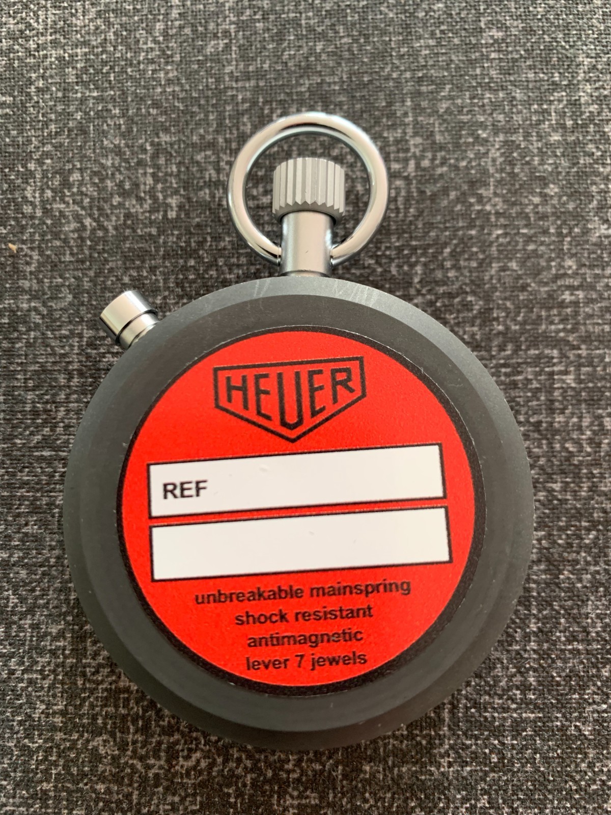 Heuer 12 Hour 0-60 minute register Rally Timer Serviced