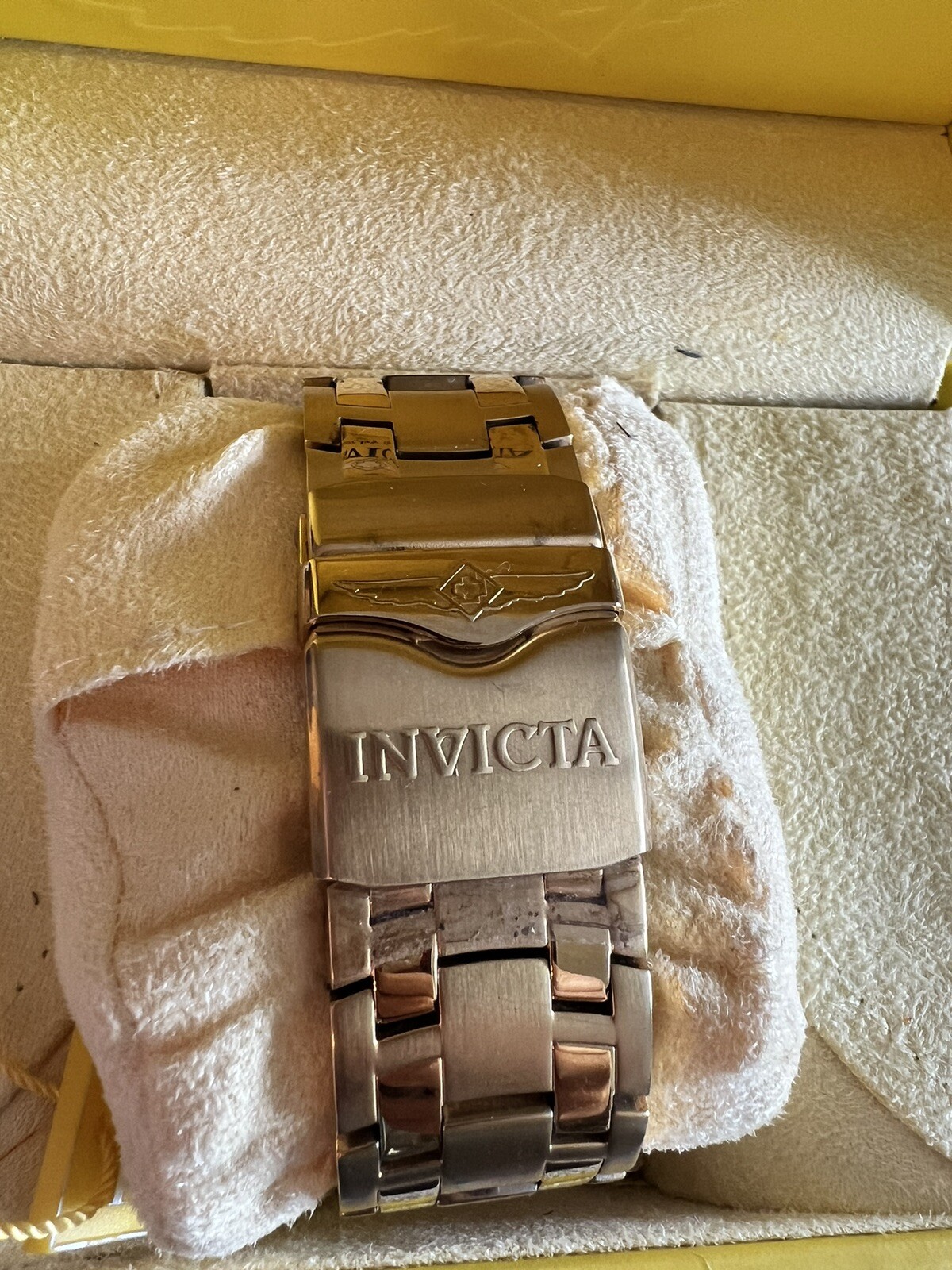 Invicta Men’s Watch 0075 Pro Diver Collection Chronograph Green Gold #8096