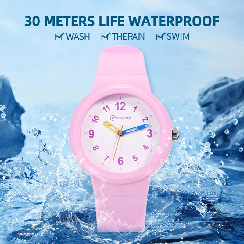 Children’s Quartz Watch 3-12 Years Simple Fashion Sports Waterproof High Quality