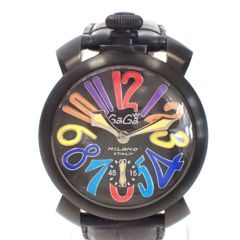 Gaga Milano Manuale 48mm Wristwatch Manual Wind Stainless Steel