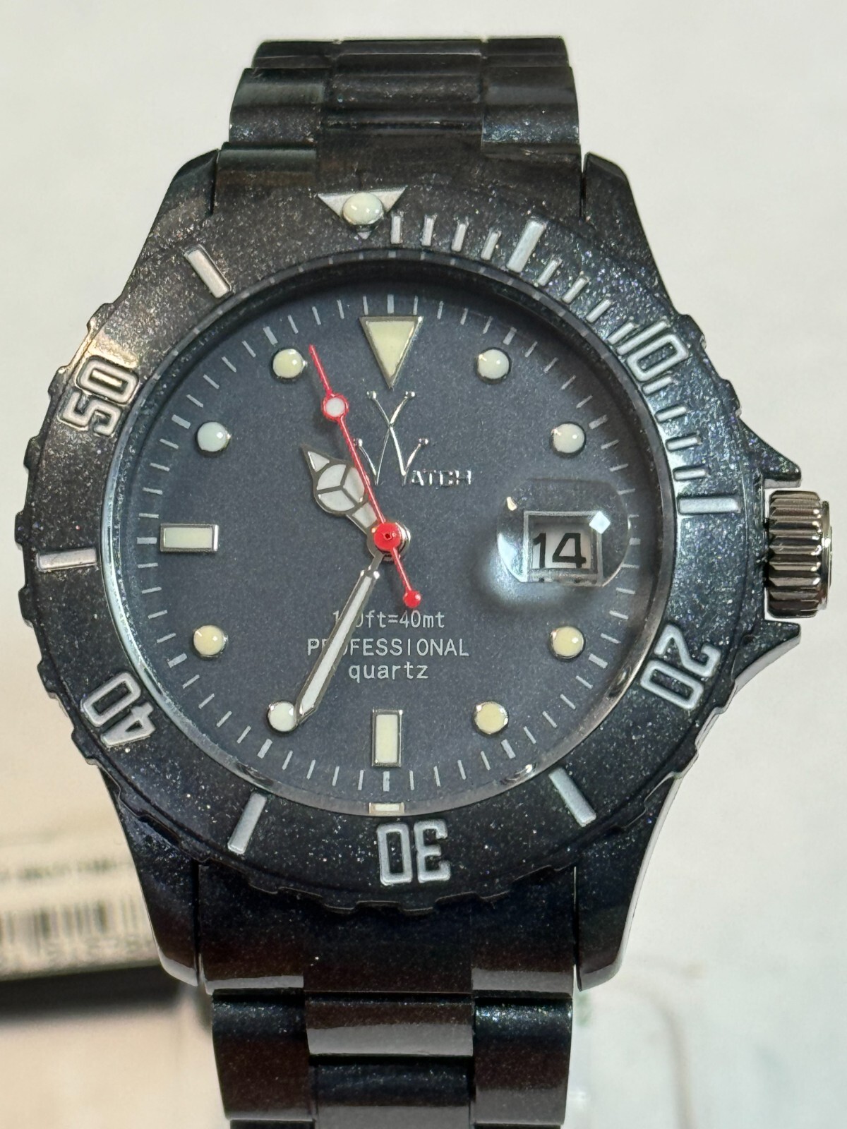 TOY FLP03BK Women’s Professional Black Plasteramic Quartz Watch