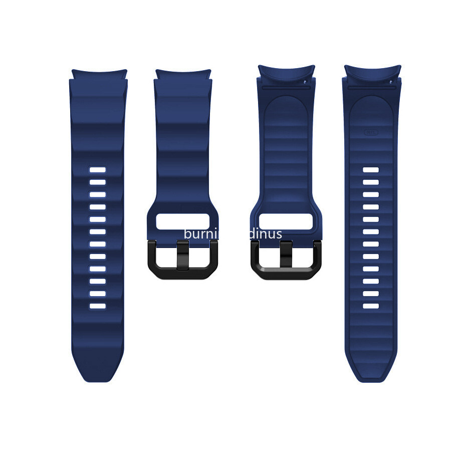 Samsung Rugged Silicone Watch Band Strap for Galaxy Watch 4 5 6 40/44/43/47mm