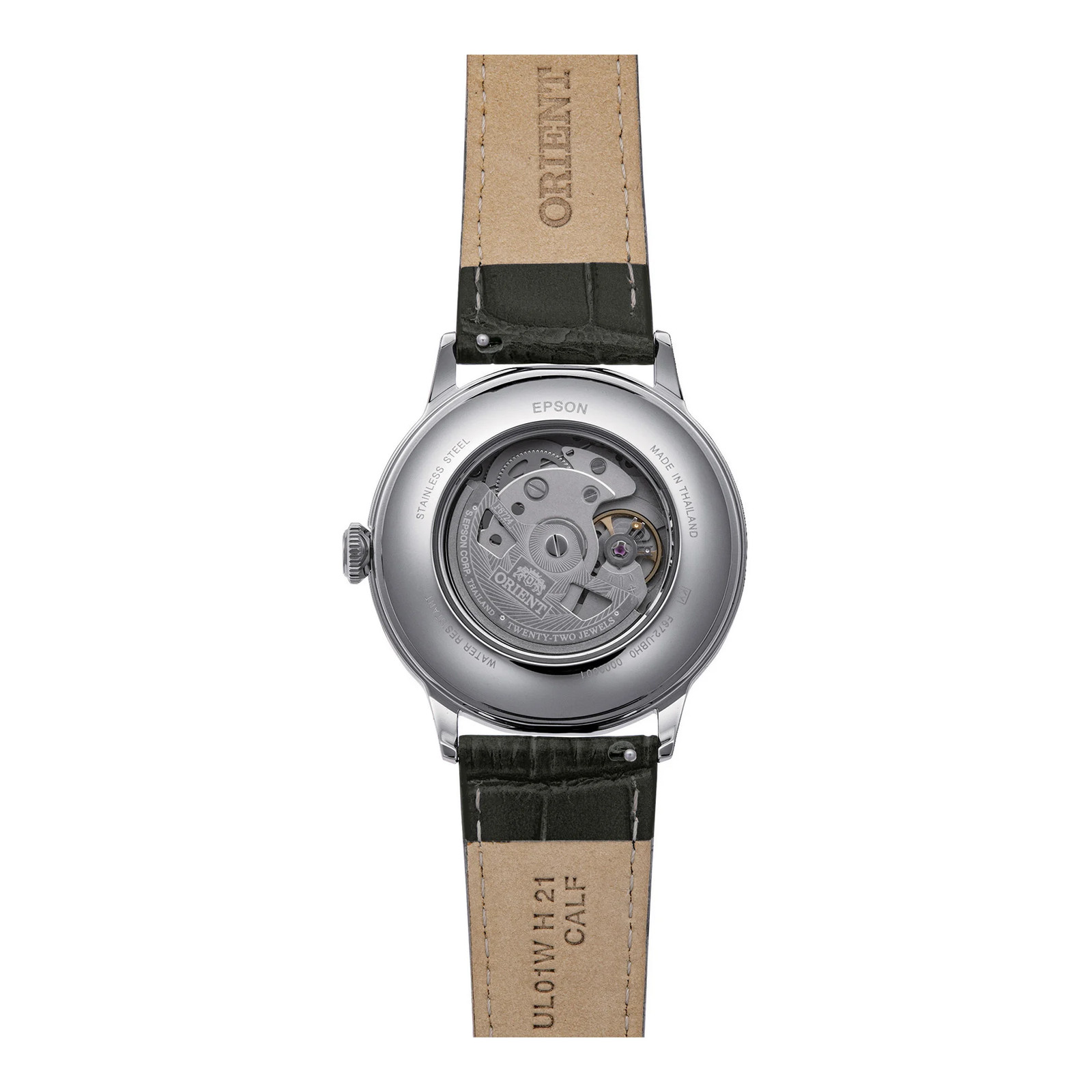 ORIENT Watch – RA-AC0025N for Male Beige in Stainless Steel