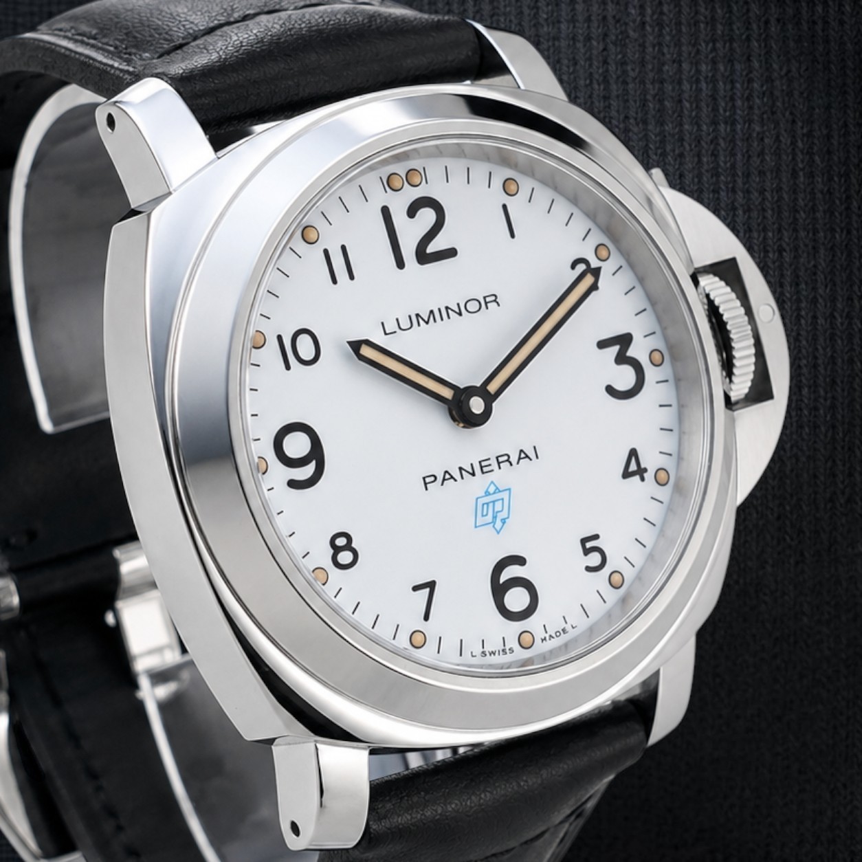 Panerai Luminor PAM00630 White Dial 44mm —Warranty Card, Box, 3 Straps -FULL SET