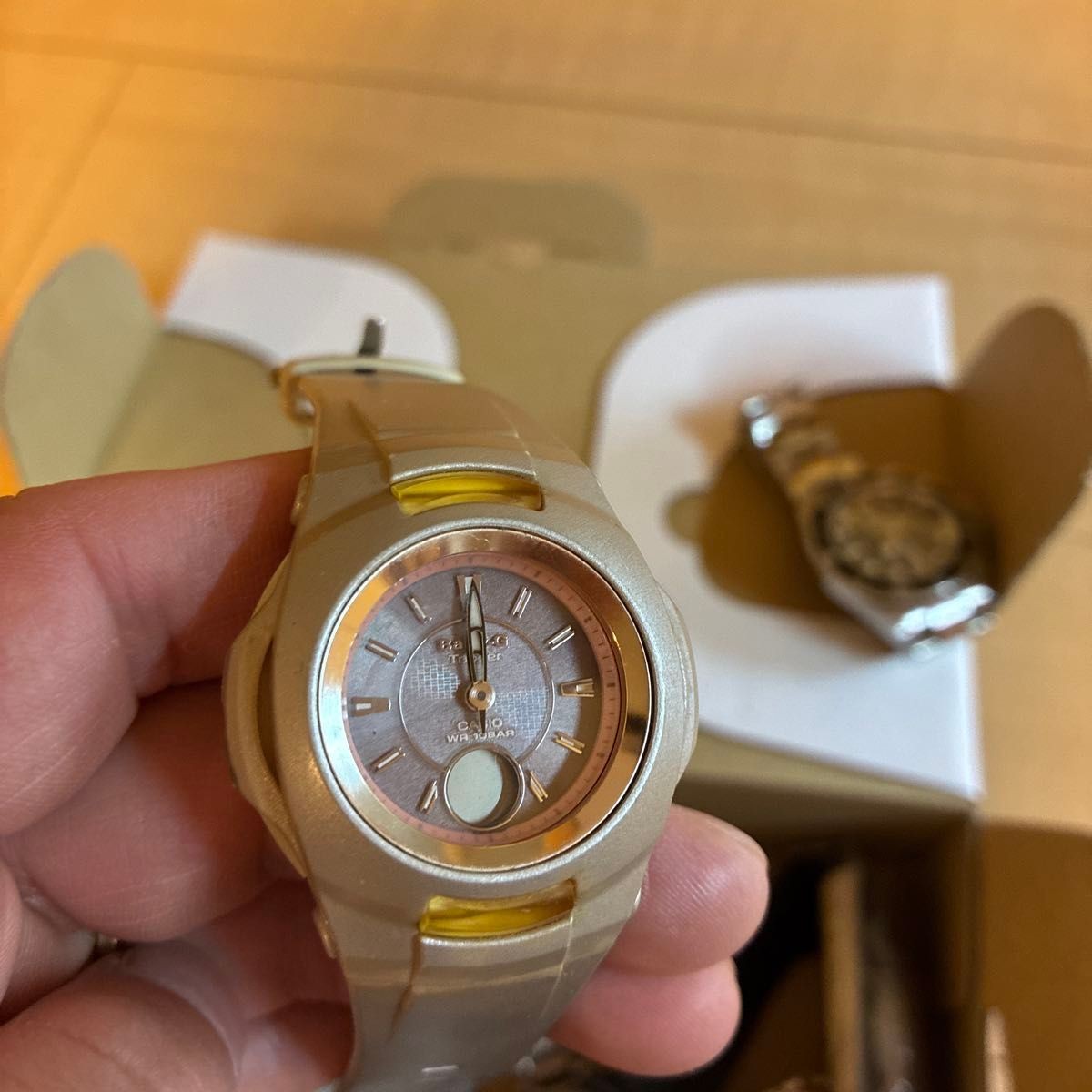 CASIO Baby G WR 10BAR Ladies Watch Gold