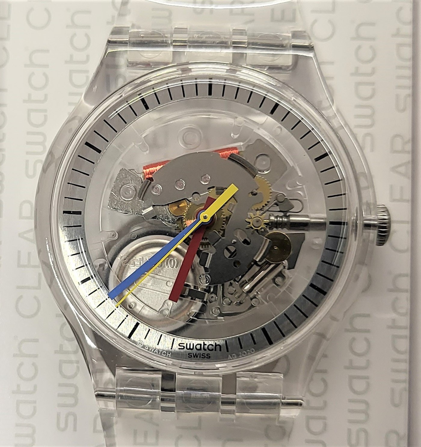 Swatch New Gent 2020 – SO29K100 – Clearly New Gent – New –