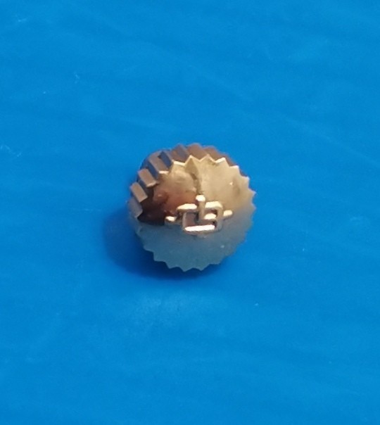 Lorenz watch 17077 gold screw crown p. sub professional size 6/0.90mm