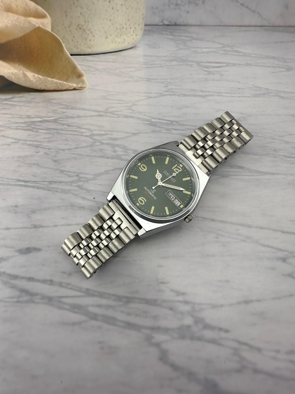 Vintage Seiko Automatic 6309A 17 Jewels D/D Japan made Man’s Wrist Watch
