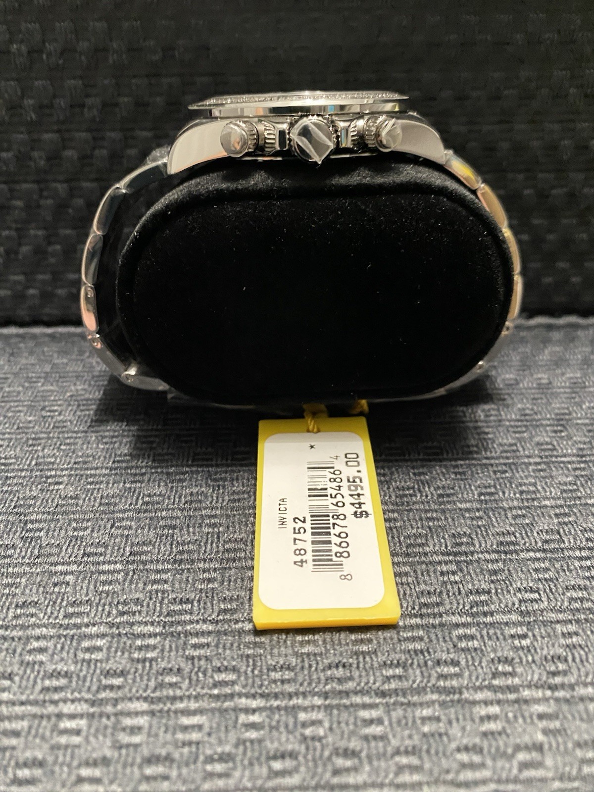 Invicta 44mm Elite .88ctw Diamond Bezel W/MOP Dial Watch, Model#48752 Brand New