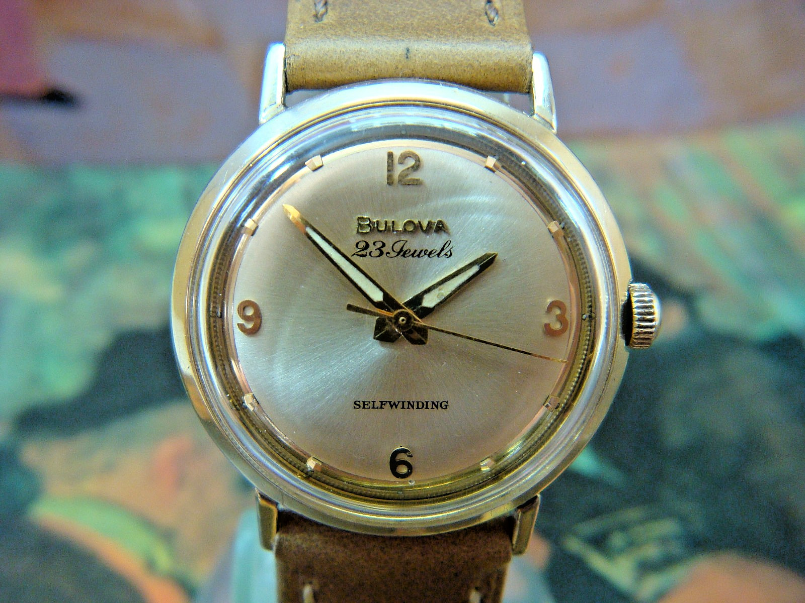 Vintage BULOVA Regatta 23 Jewel 10BZAC Automatic Movement-SERVICED