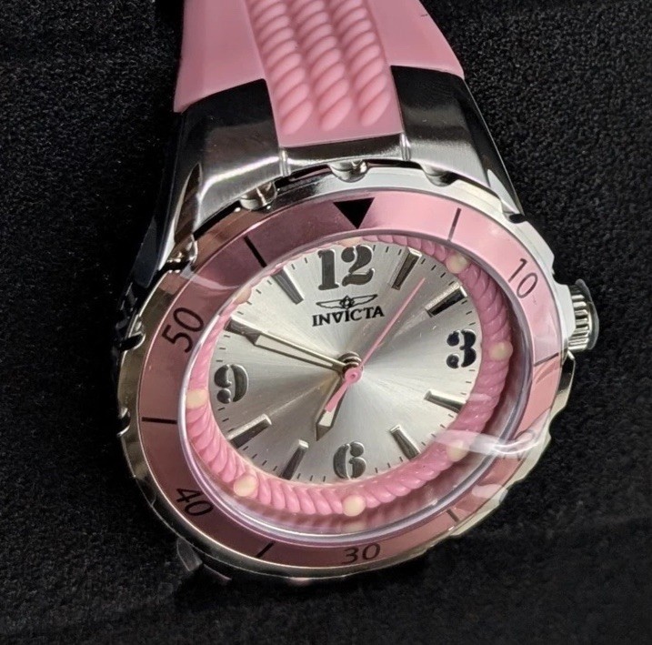 Invicta Angel Halo Trinite, 38mm, 8” Adj Wrist, WR 100m, New/Box/3yr Wnty, 17480