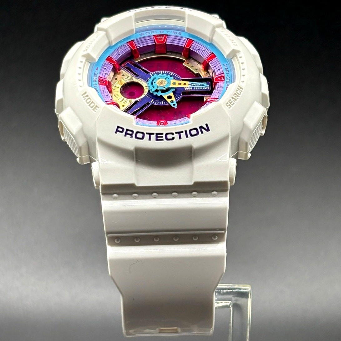 Casio Baby-G BA112-7A White Analog Digital Women’s Watch NIB Discontinued