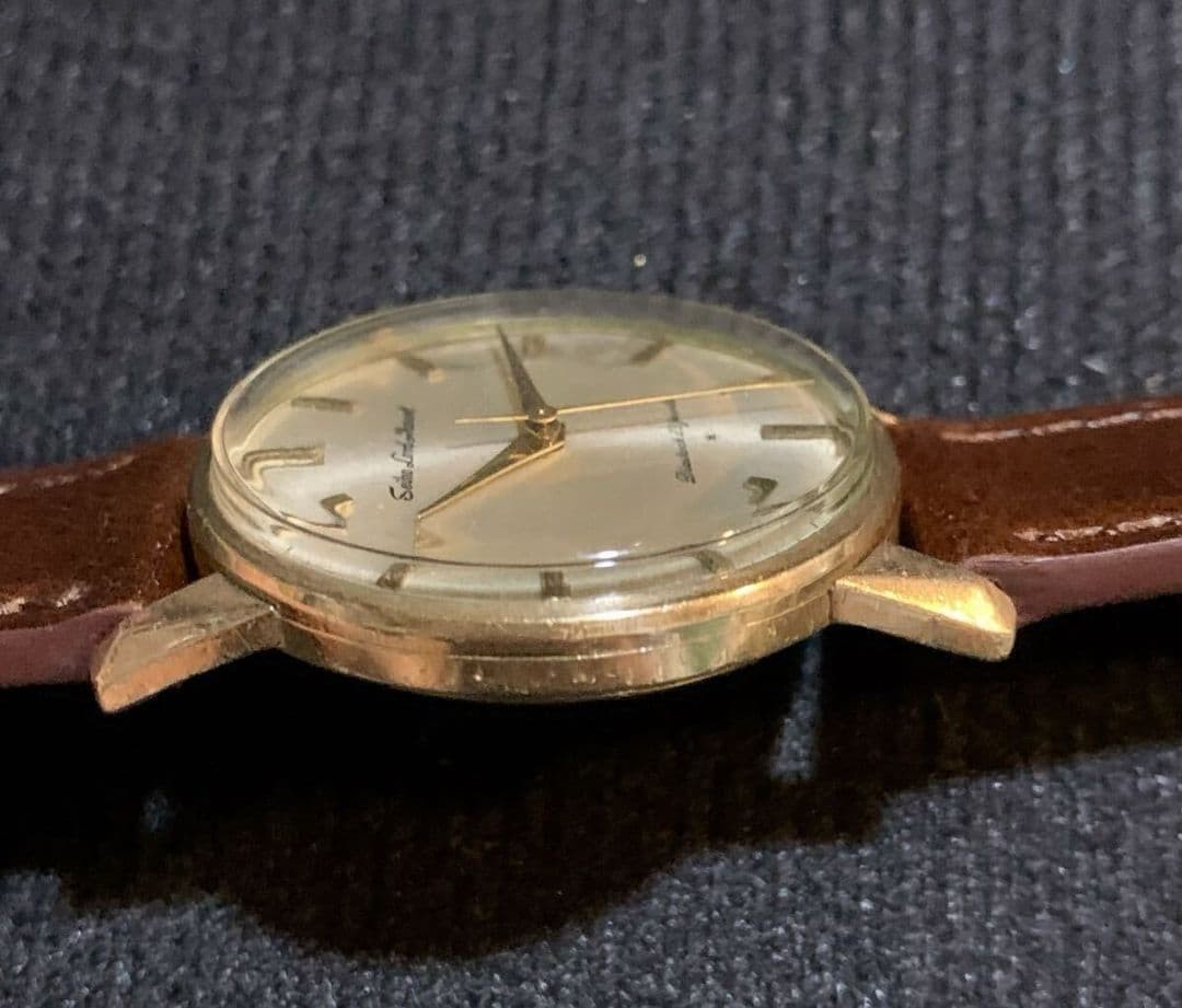 Seiko Lord Marvel 15023E Men’s Manual Wind 23 Jewels Gold Filled Watch From Japa