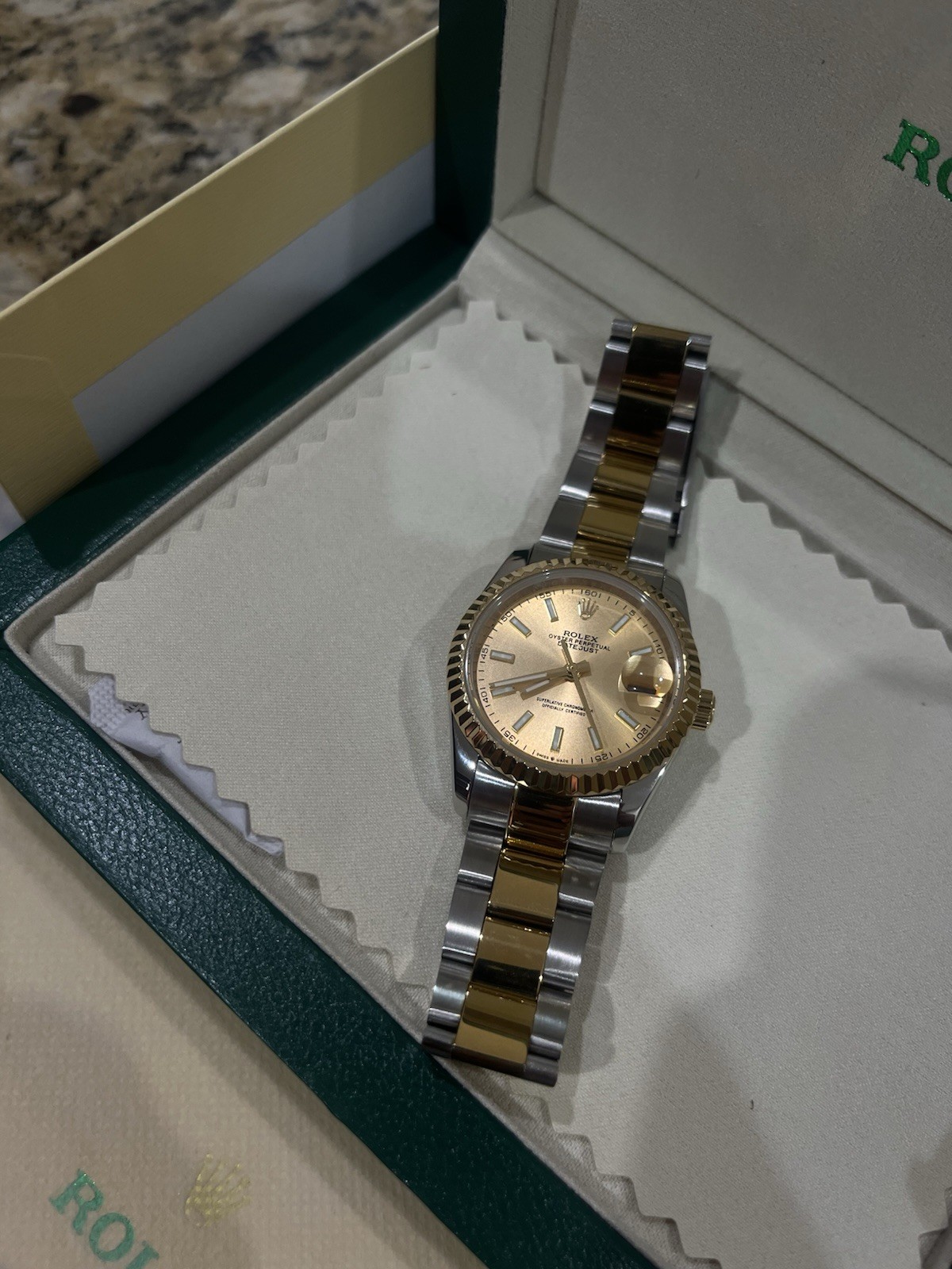 Reloj nuevo para hombre 36 mm / new watch for men 36 mm with box everything