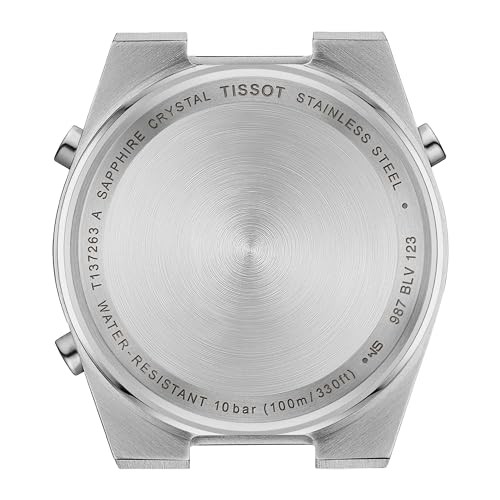 TISSOT PRX T1372631105000 Quartz Digital Unisex Adults Black-Dial Black-B[RB2Q2]