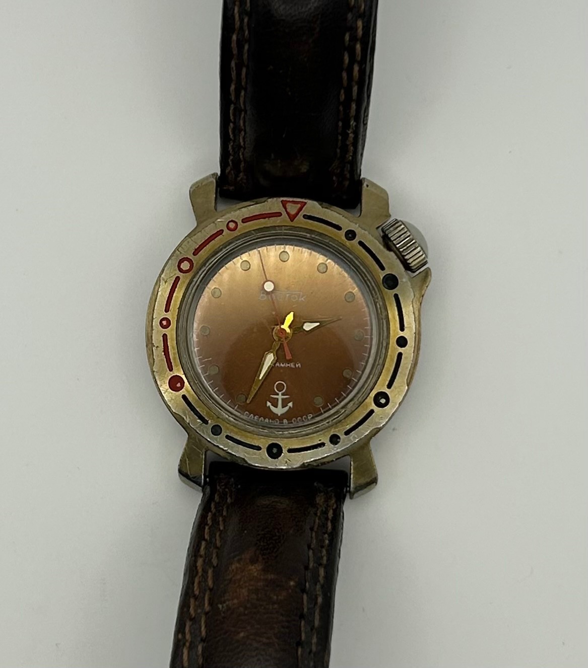 Russian Boctok Diver Style Mens 17 j Watch.