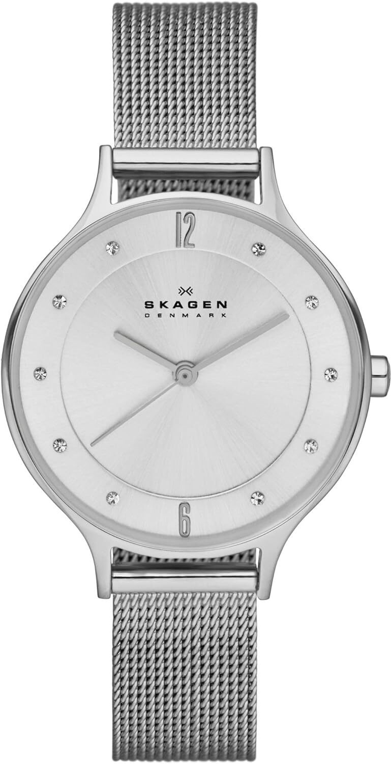 SKAGEN Anita SKW2149 Silver Mesh Analog Silver Stainless Steel Quartz Watch