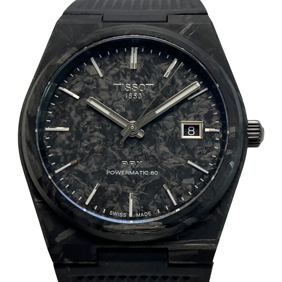 TISSOT PRX Powermatic 80 T137.907.97.201.00 Black Automatic Men s Watch Box Incl