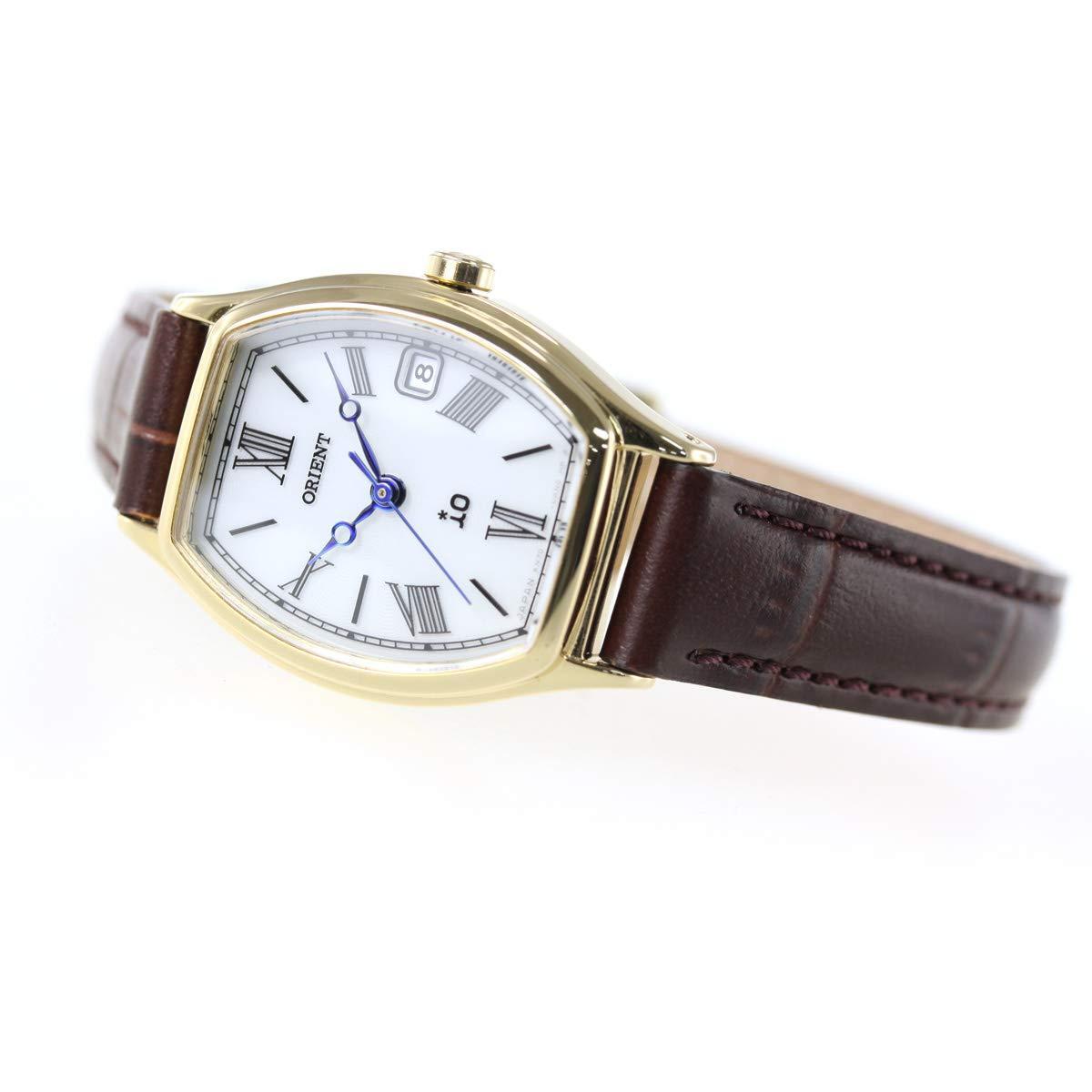 ORIENT Watch io LIGHTCHARGE RN-WG0013S Solar Brown Leather Band Women’s New