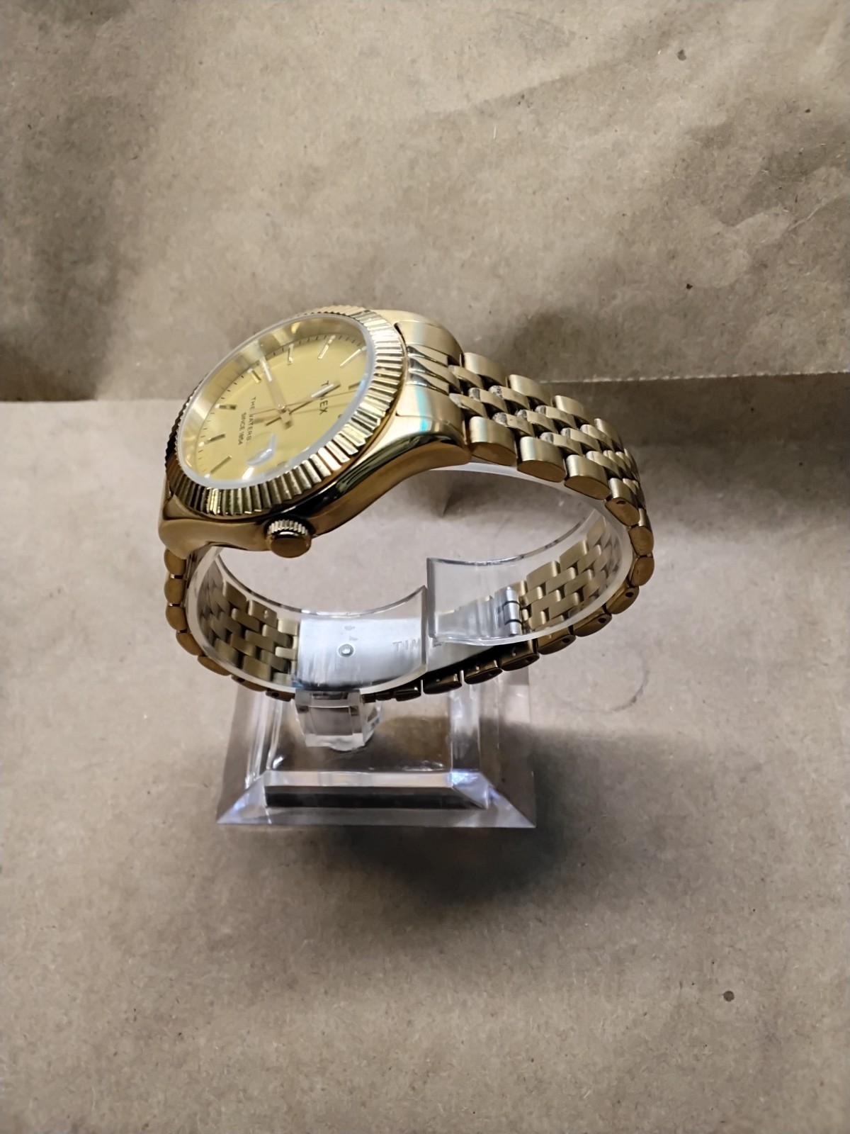 Timex Waterbury Legacy Women’s Watch – Golden – Works – Used Good Condition