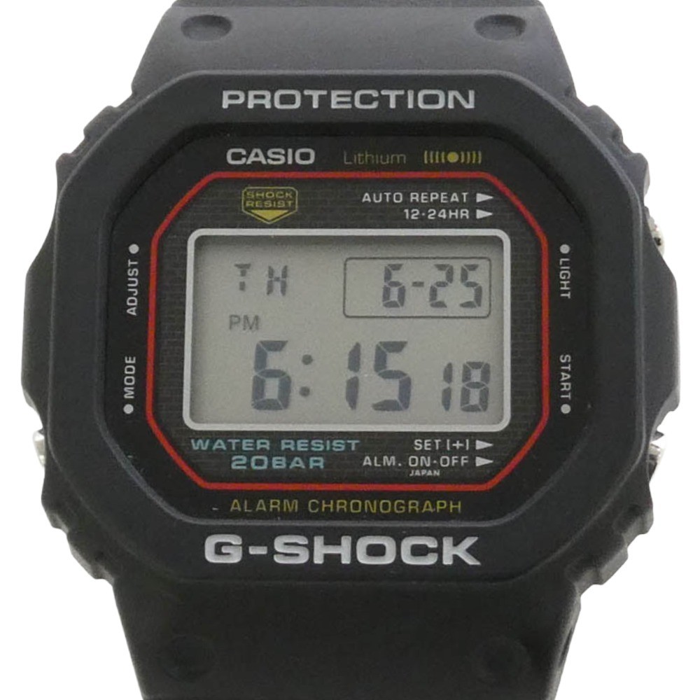 Casio G-SHOCK DW-5000R-1AJF First Generation Revival Digital Watch Black