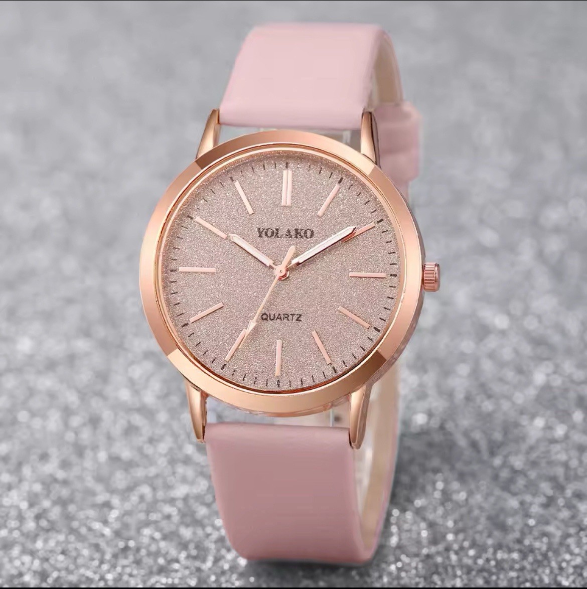 Women Fashion watches new yolako womens simplicity casual leather Band watch
