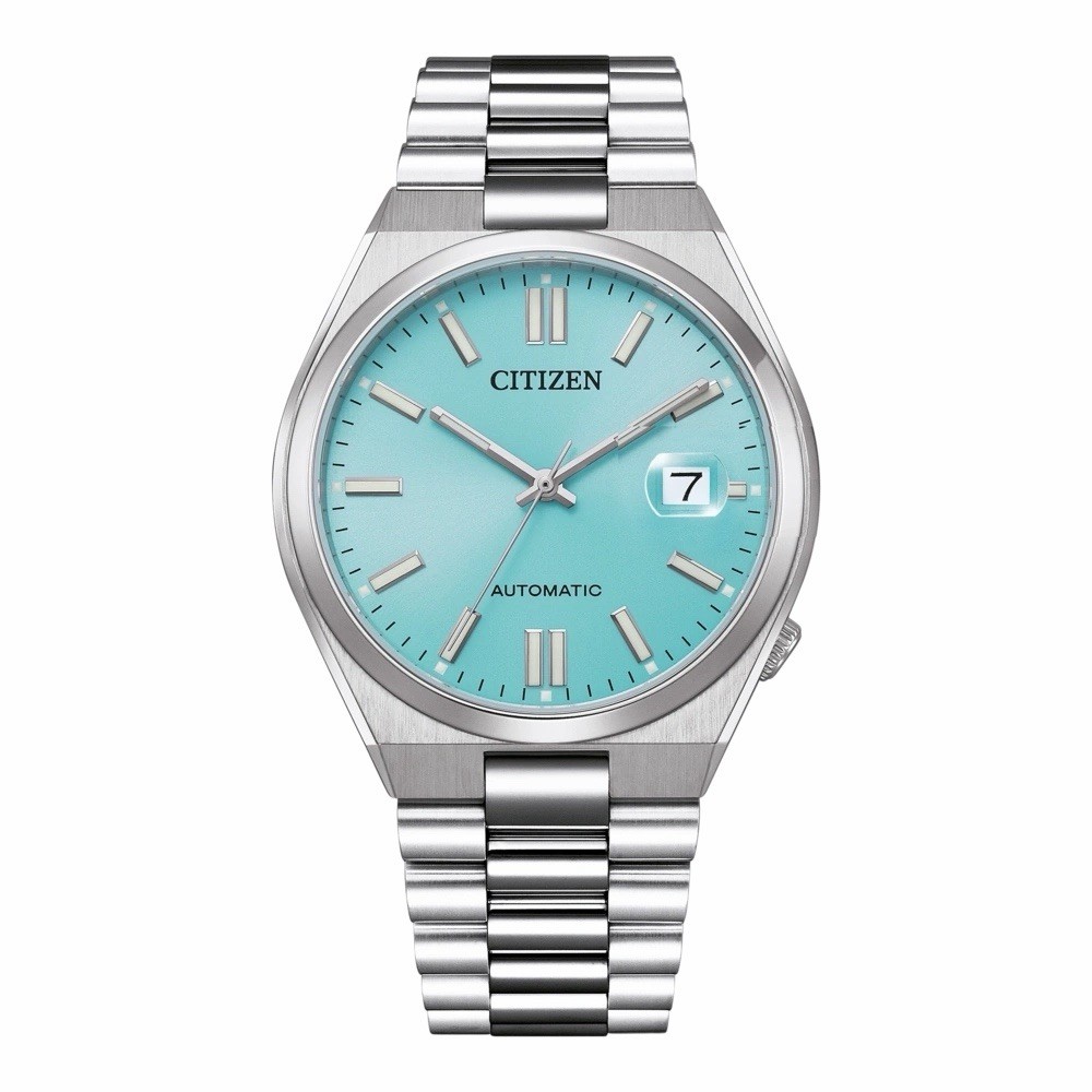 CITIZEN Mens Watch TSUYOSA Collection Automatic Blue Dial