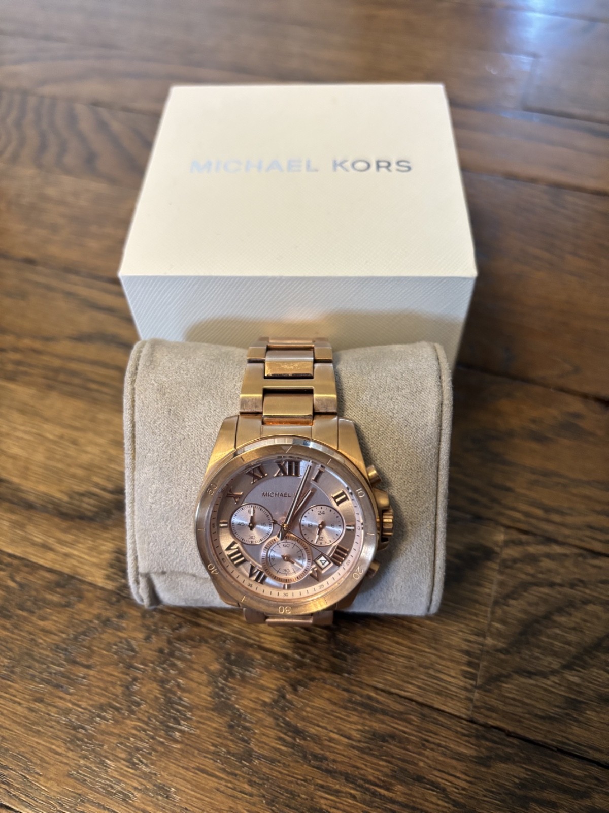 Michael Kors Women’s Brecken Rose Gold Tone Watch MK6367. NEW w/BOX