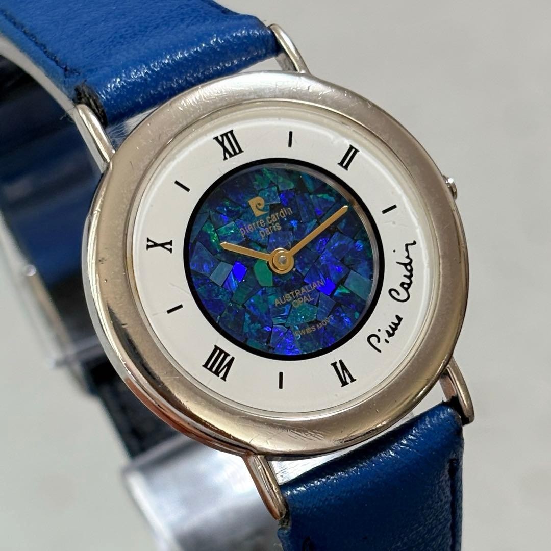 Rare Pierre Cardin Australian Opal Dial Watch