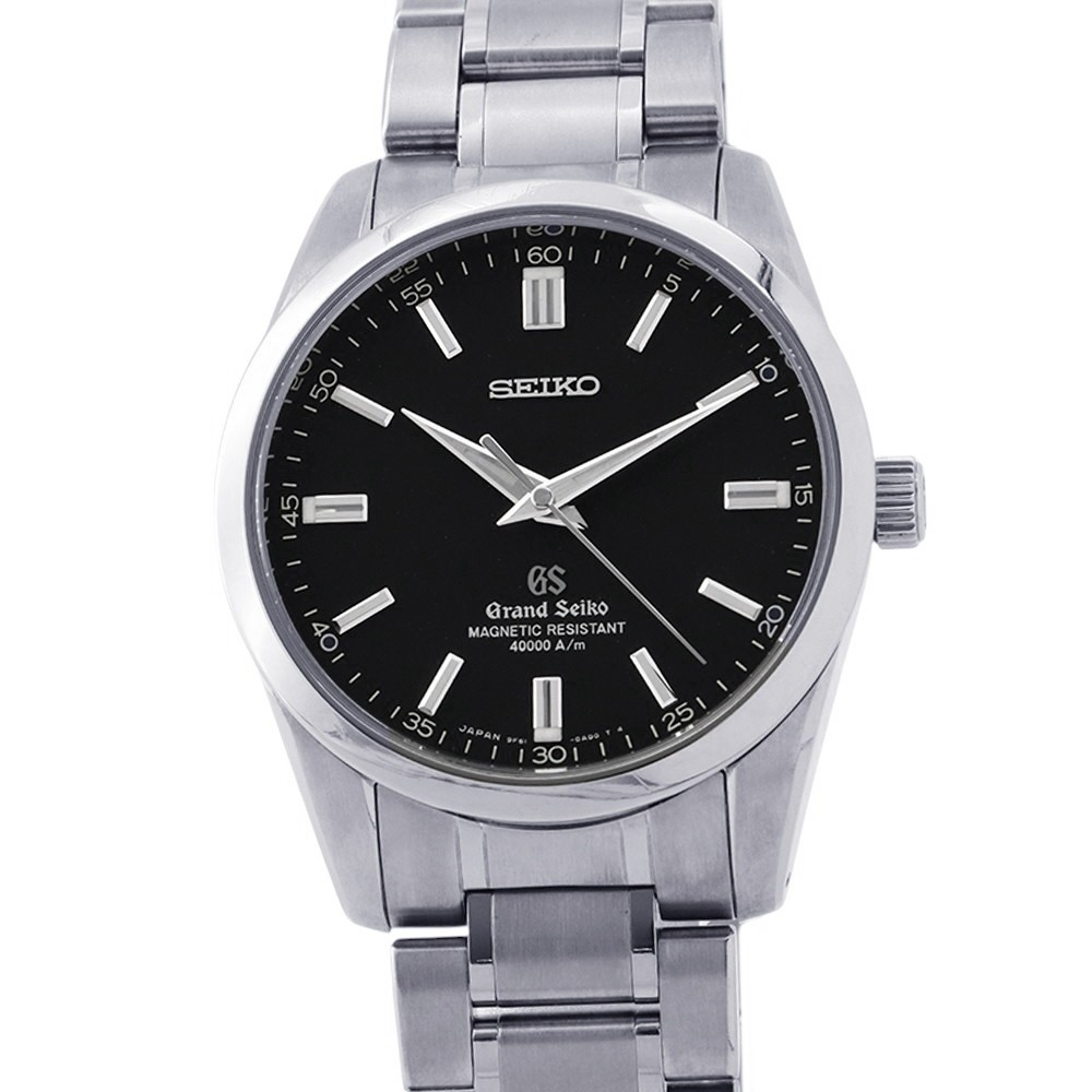 SEIKO Grand SEIKO 38.2mm TI Black Dial SBGX045