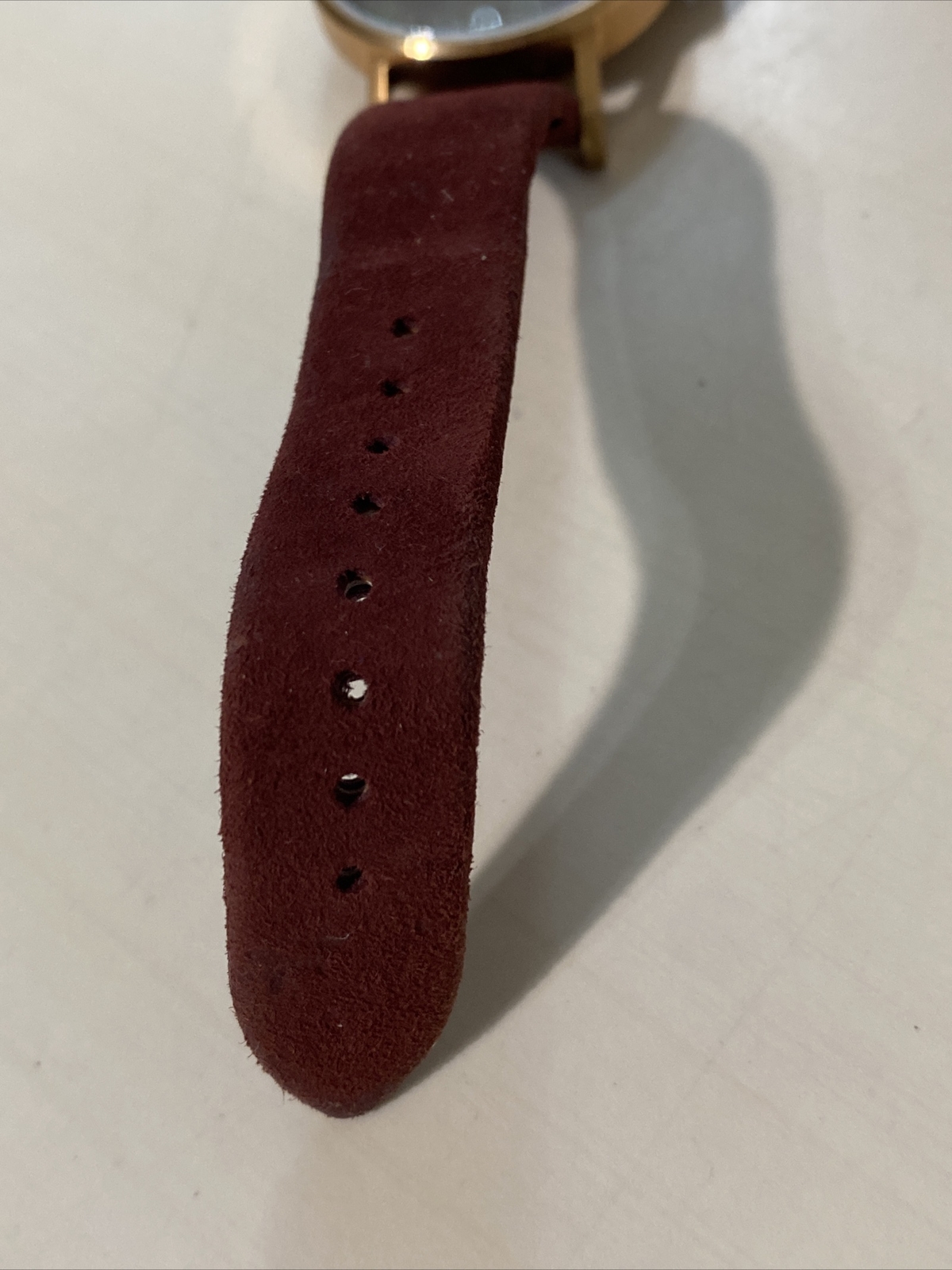 Ladies KLASSE14 Volare By Mario Nobile Watch, Rose Gold Tone Burgundy