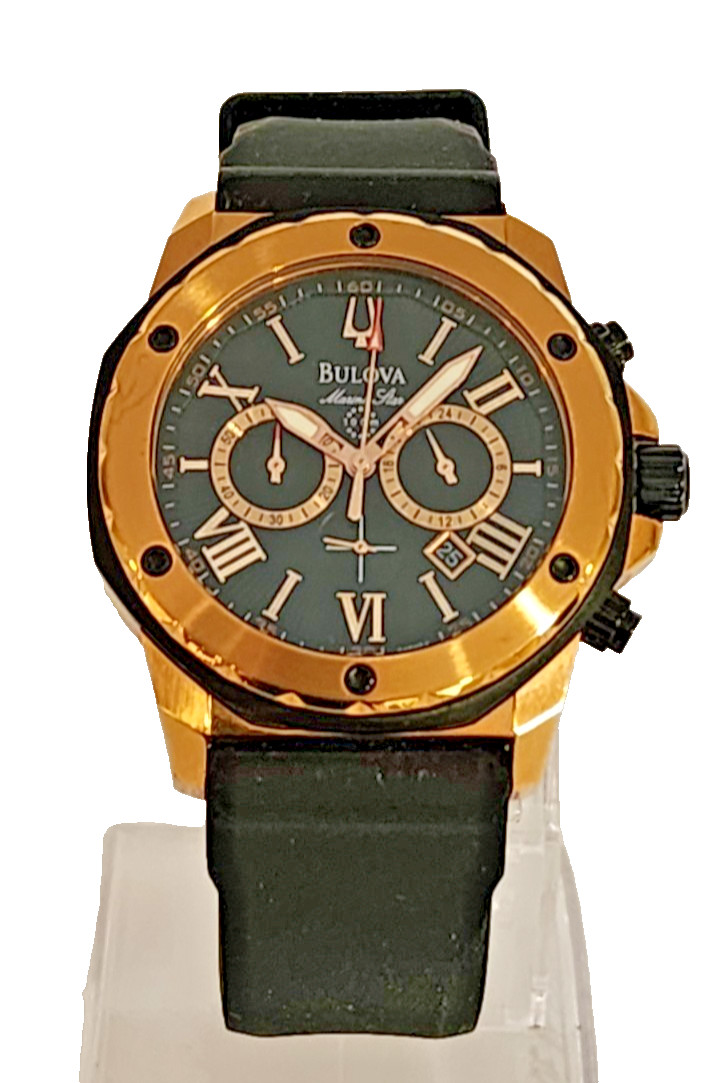 BULOVA Watch Marine Star 98B104 Chronograph Men’s