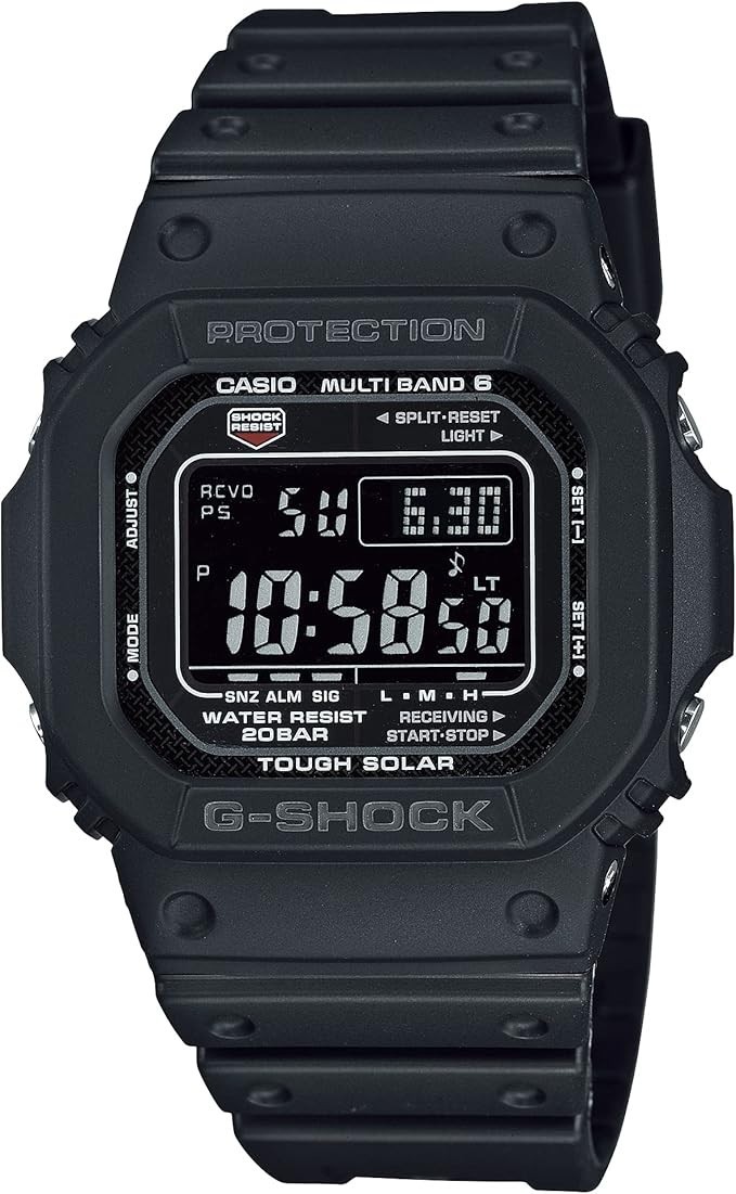 CASIO G-SHOCK GW-M5610U-1BJF Black 20 ATM Waterproof Solar Men Watch New in Box