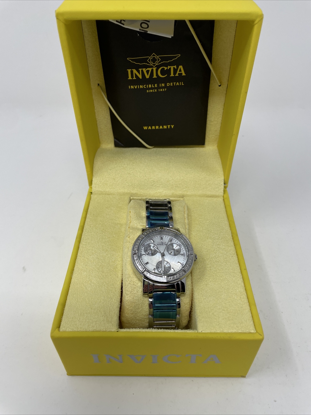 Invicta Wildflower Chronograph Limited Edition Diamond MOP Dial Ladies Watch